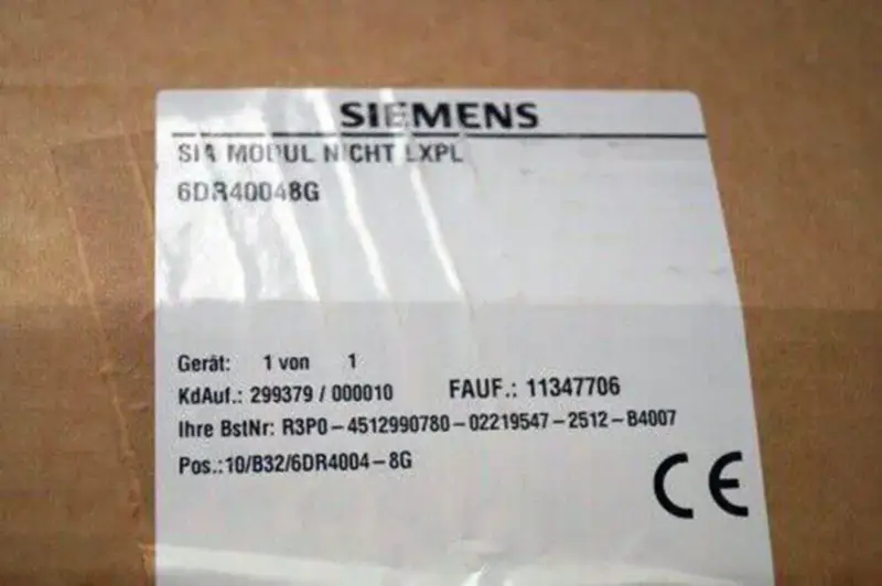 Modul Siemens 6DR40048G SIA