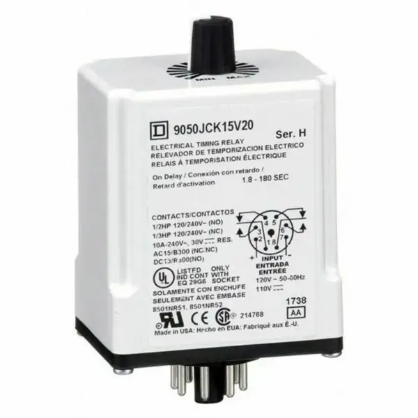 Square D 9050JCK15V20