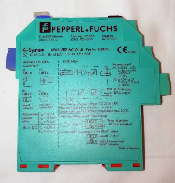 PEPPERL FUCHS KFA6-SR2-EX1.W.LB
