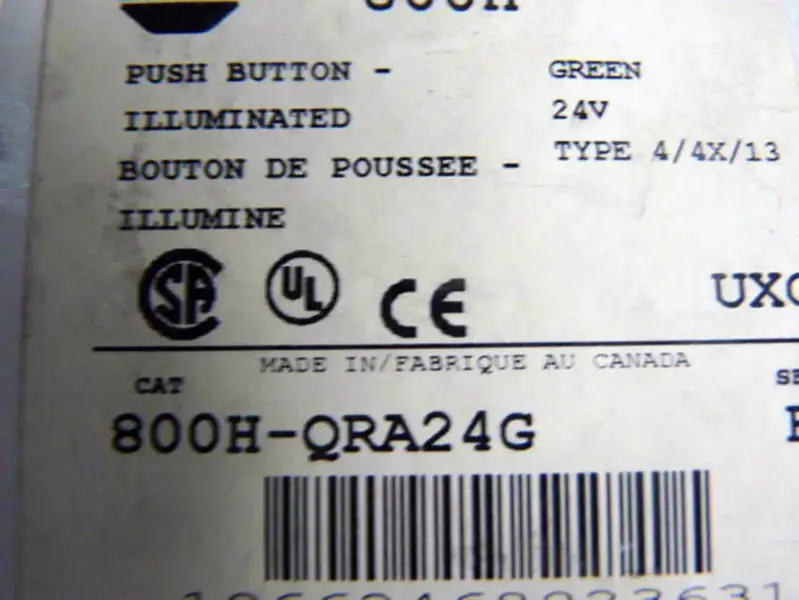 Allen-Bradley 800HQRA24G