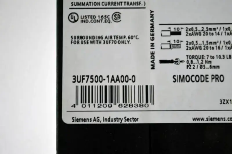 Siemens 3UF7-500-1AA00-0