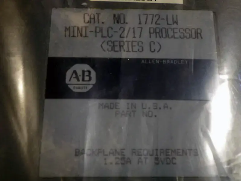 Allen-Bradley 1772-LW