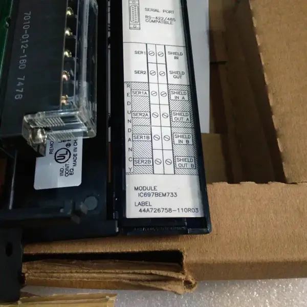 GE Fanuc IC697BEM733
