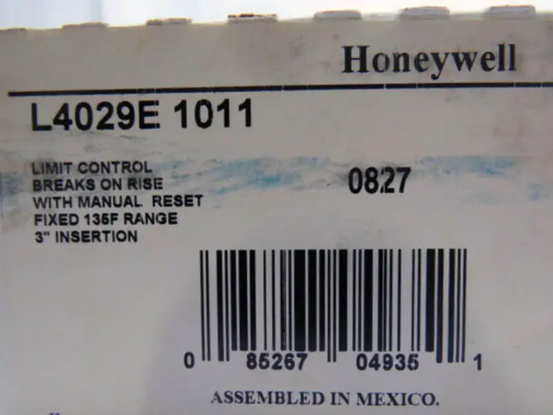Honeywell L4029E1011
