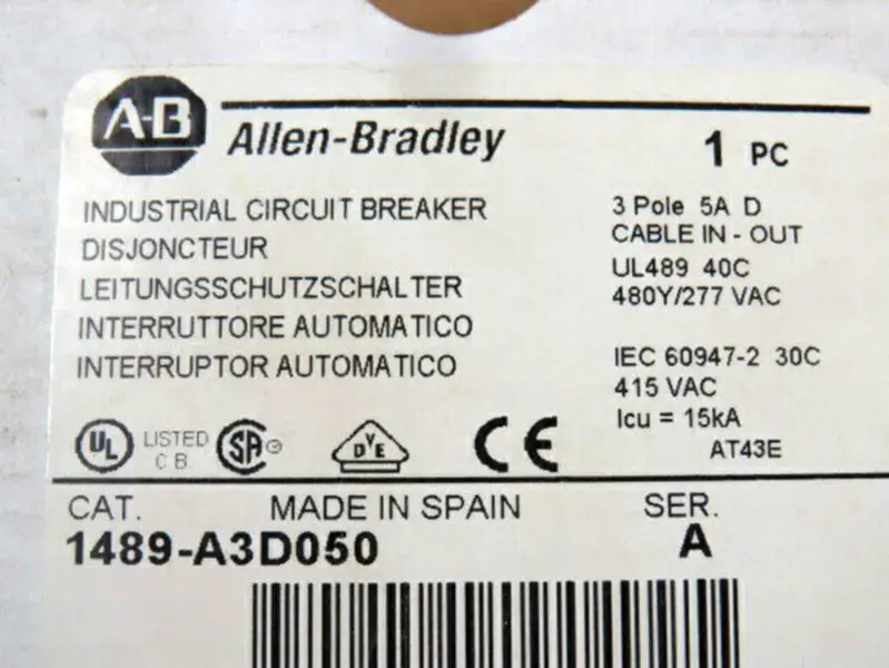 Allen-Bradley 1489A3D050