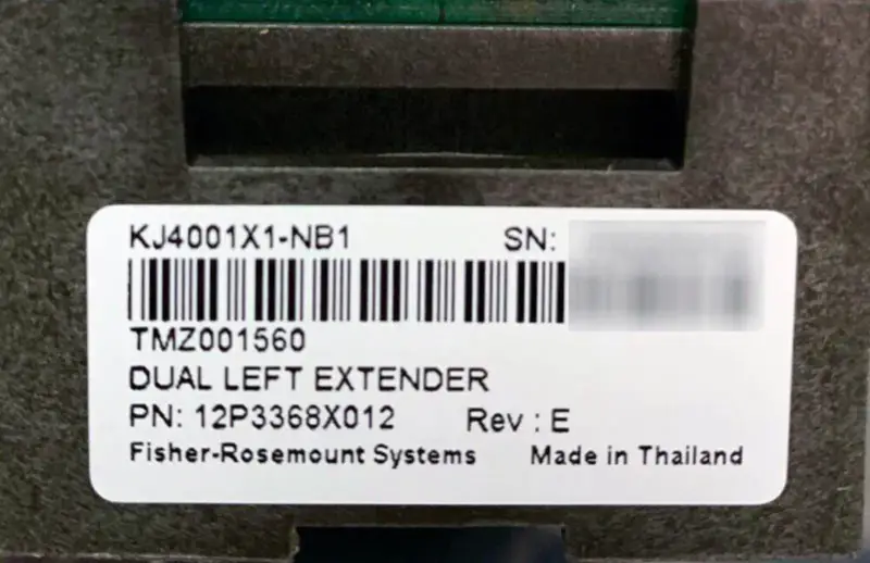 EMERSON DELTAV KJ4001X1-NB1