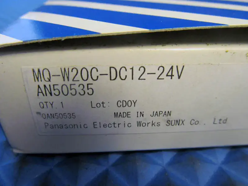 Fotoelektrický spínač Panasonic MQ-W20C-DC12-24V