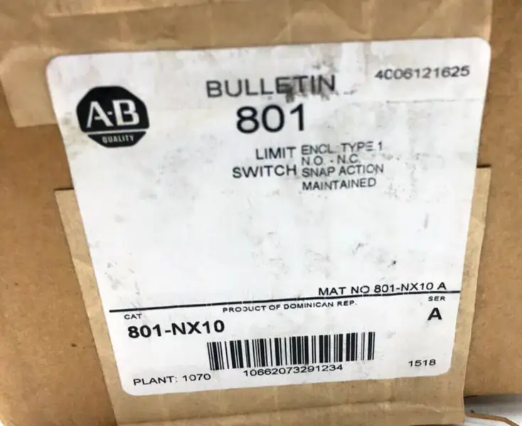Allen-Bradley 801NX10