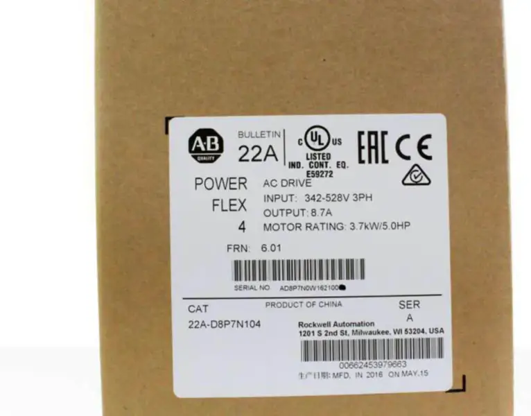 Allen-Bradley 22A-D8P7N104 Pohon