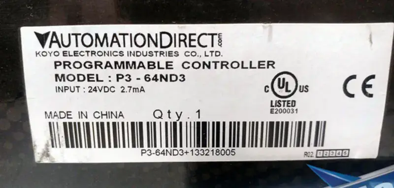 AutomationDirect P3-64ND3