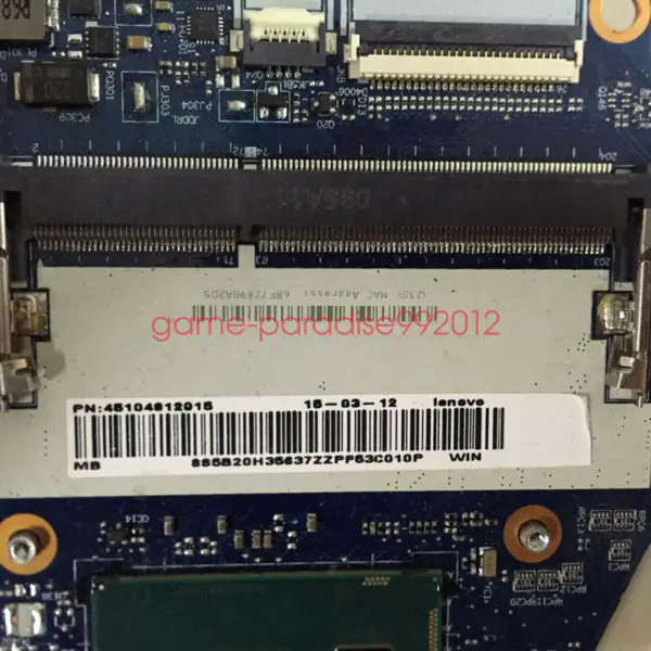 Základní deska Lenovo NM-A381YOGA3-14