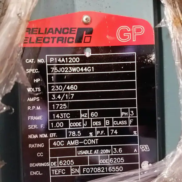 Reliance Electric P14A1200