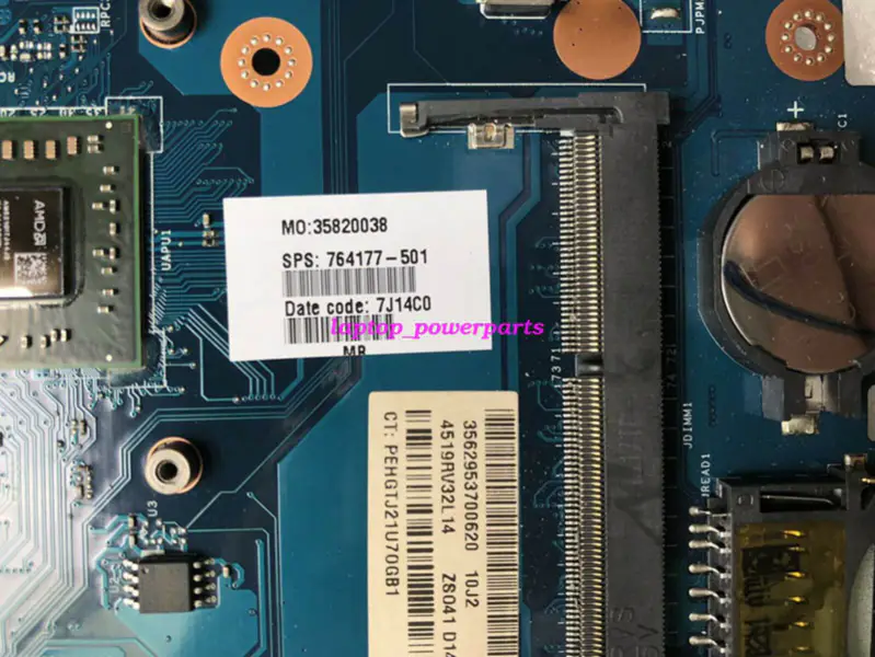 HP 764177-501 Základní deska HP 14-G 245 G3 Základní deska ATX