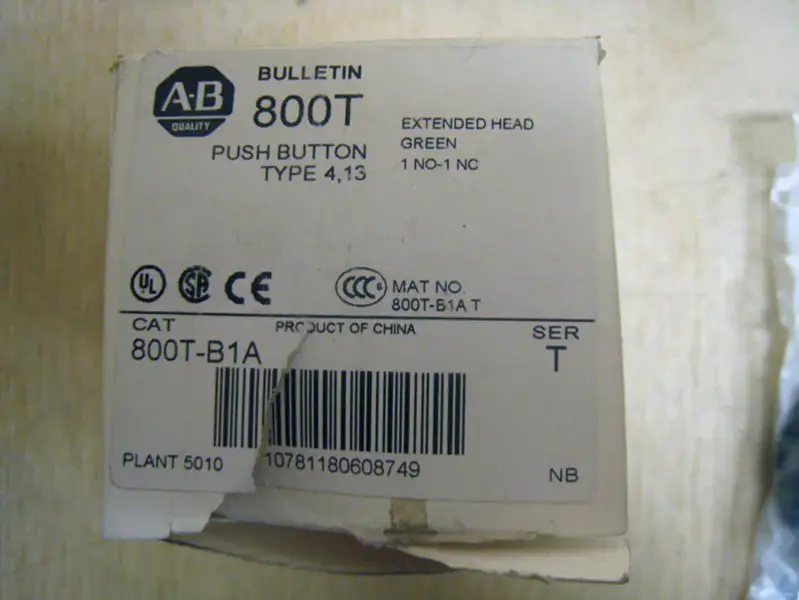Allen-Bradley 800T-B1A