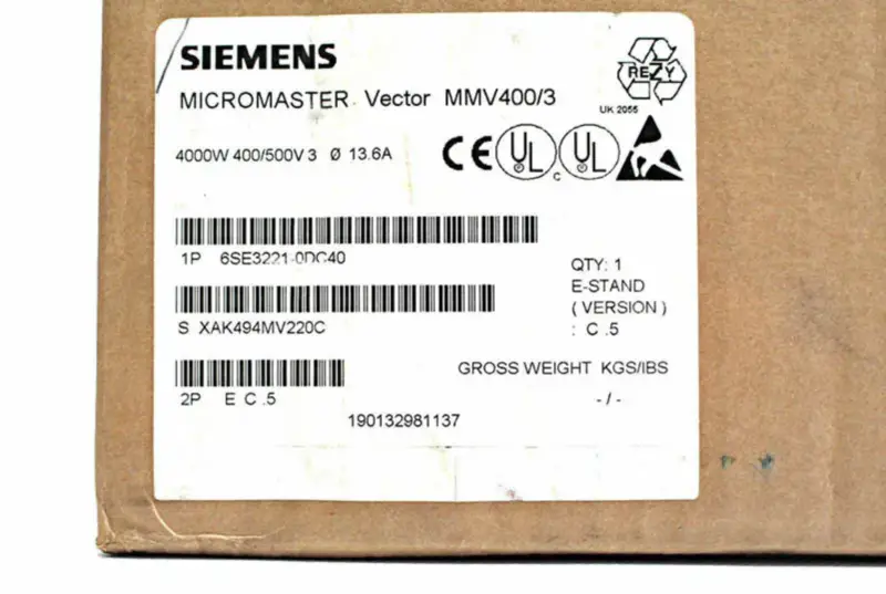 Siemens 6SE3221-0DC40
