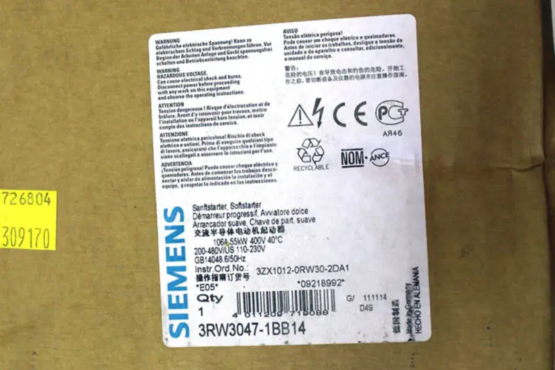 Siemens 3RW3047-1BB14