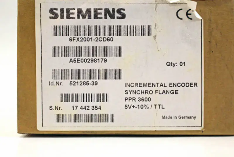 Siemens 6FX2001-2CD60