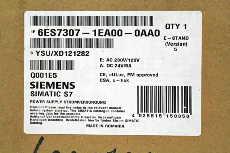 Siemens 6ES7307-1EA00-0AA0
