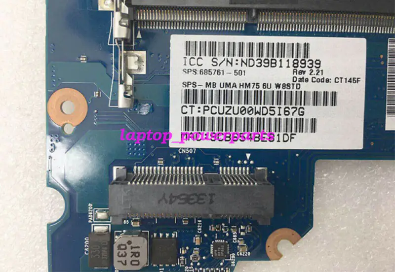 Základní deska HP 685761-601 685761-001 685761-501 685761-601 ATX