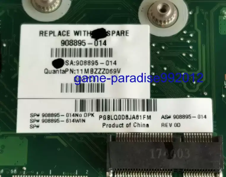 Základní deska HP 908895-014