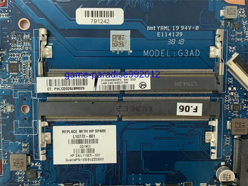 Základní deska HP L10772-601