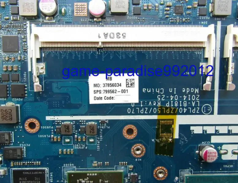 Základní deska HP 799562-001