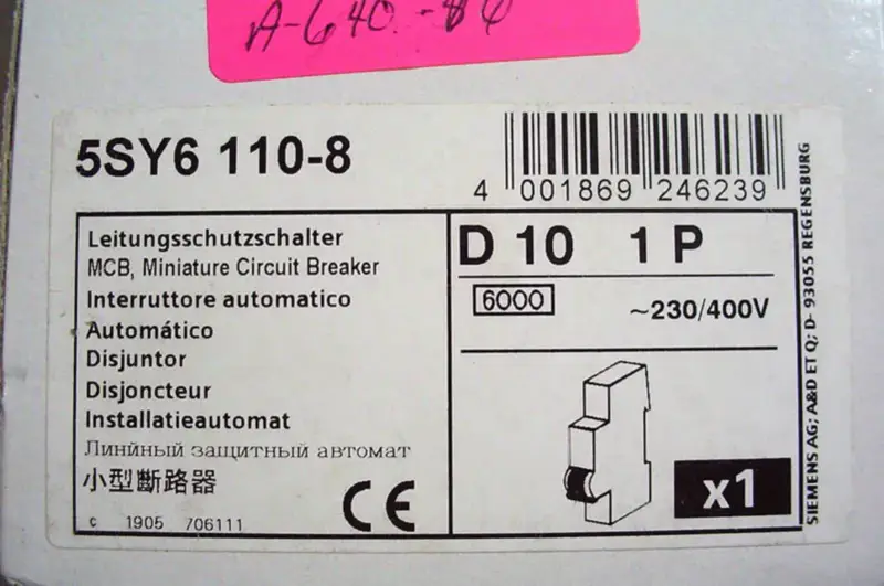 Siemens 5SY61108