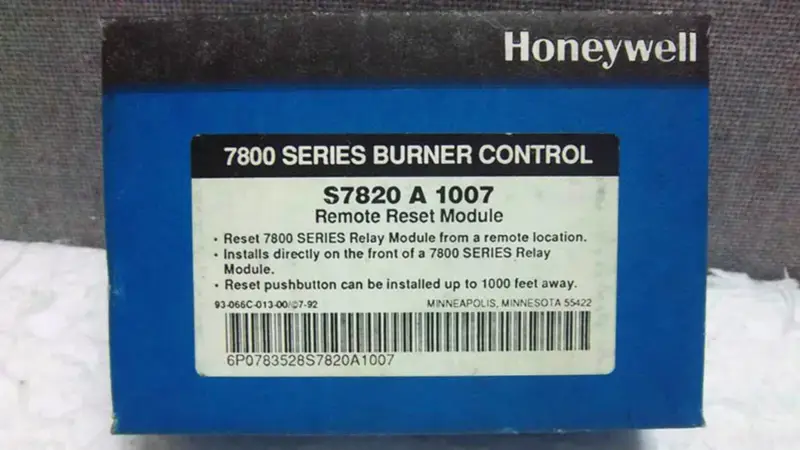 HONEYWELL S7820A1007