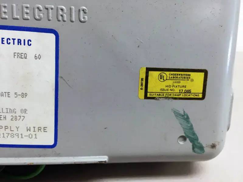 GENERAL ELECTRIC FGL01S5A5