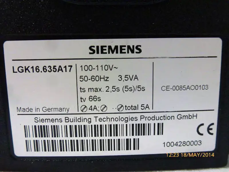 Siemens LGK16.635A17