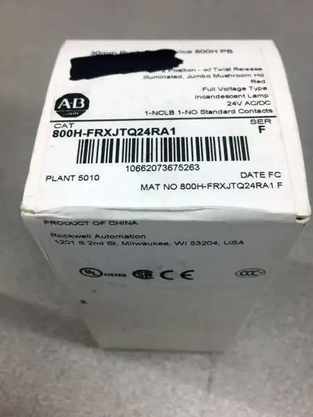 Allen-Bradley 800H-FRXJTQ24RA1