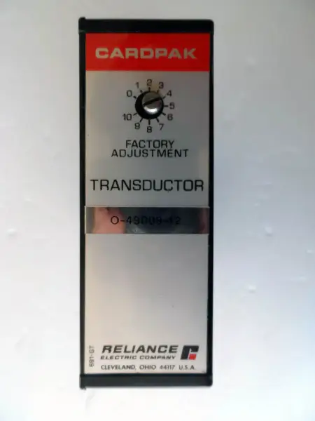 Reliance Electric 0-49009-12