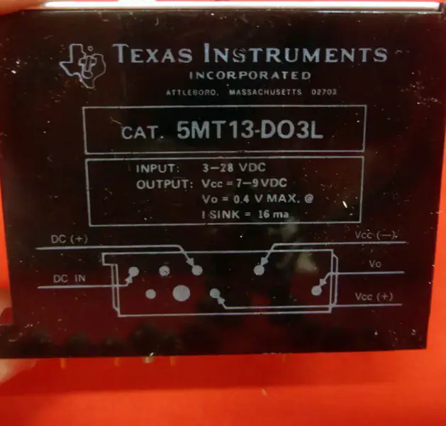 TEXAS INSTRUMENTS 5MT13-D03L