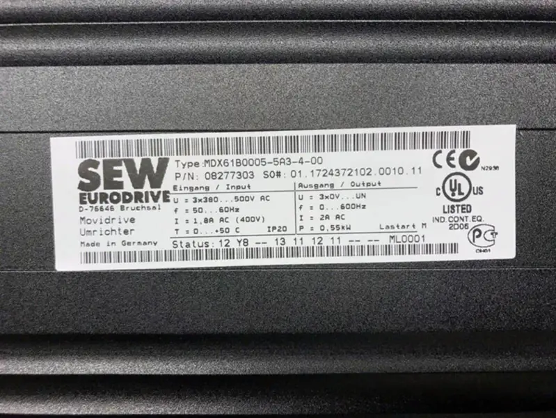 SEW MDX61B0005-5A3-4-00