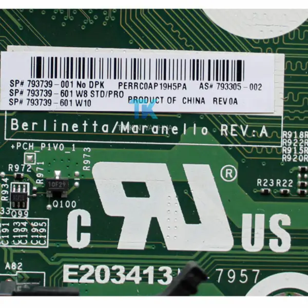 Základní deska HP 793741-001 MicroATX