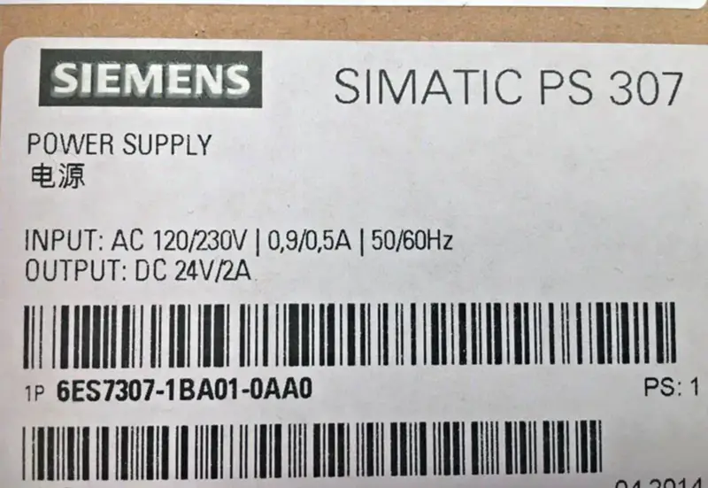 Siemens 6ES7307-1BA01-0AA0