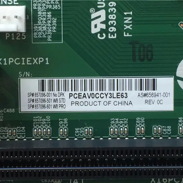 Základní deska HP 657096-001656941-001 Mini-ATX