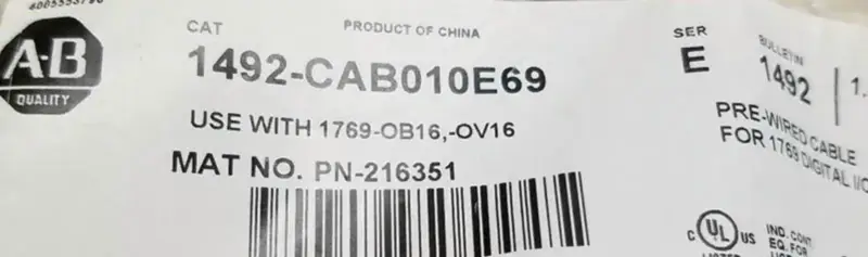 Allen-Bradley 1492-CAB010E69