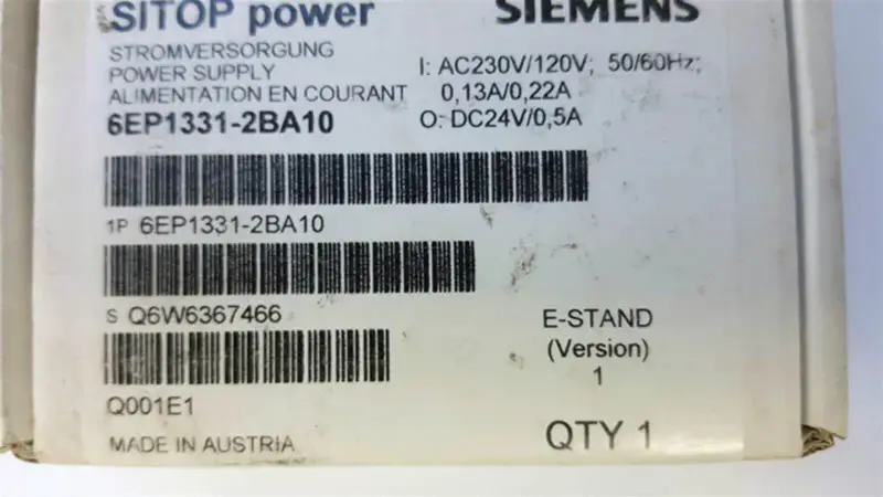 Siemens 6EP1331-2BA10