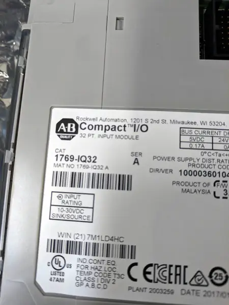 Allen-Bradley 1769-IQ32T