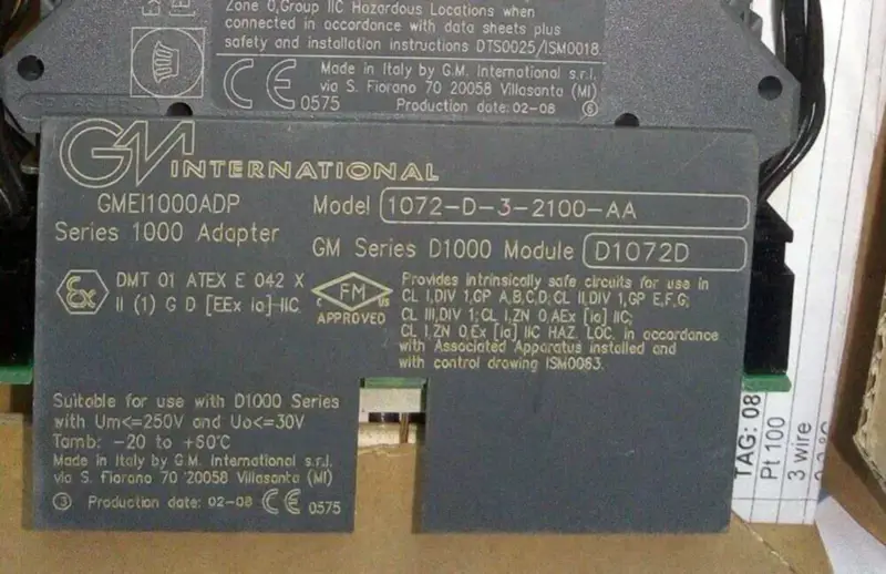 GM INTERNATIONAL D1072D