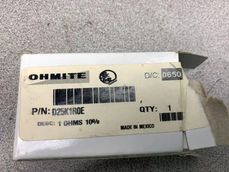 Ohmite D25K1R0E