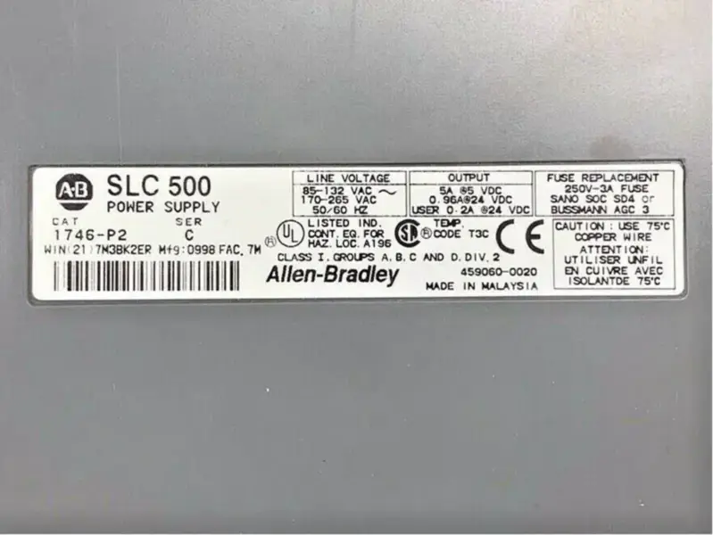 Allen-Bradley 1746-P3
