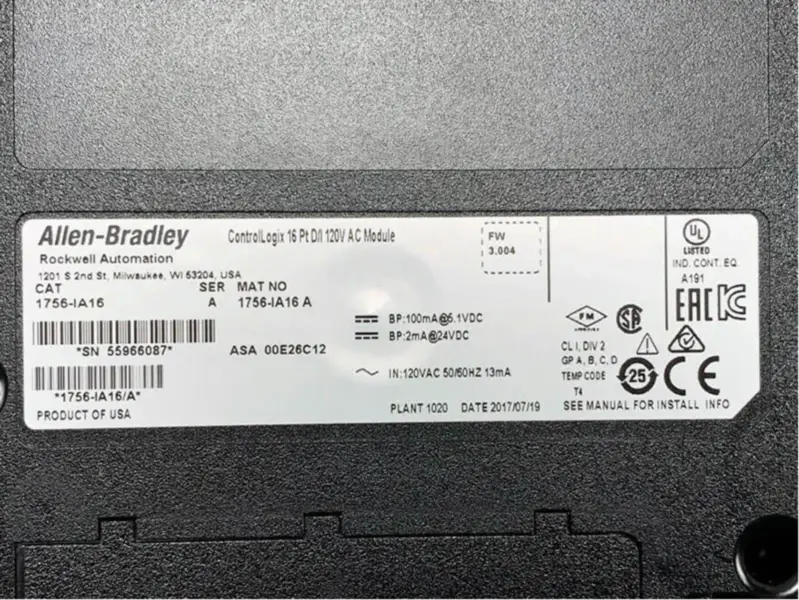 Allen-Bradley 1756-IA16