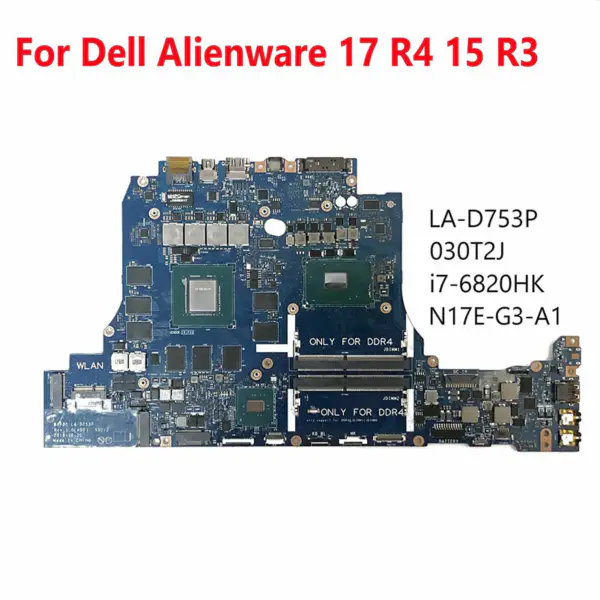 Základní deska Dell 030T2J LA-D753P