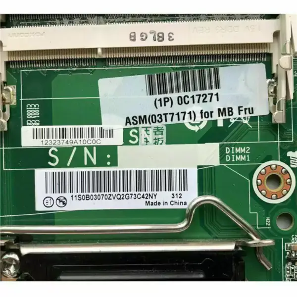 Základní deska Lenovo 03T717103T737300KT28000KT268