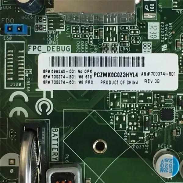 Základní deska HP 700374-501 Pavilion P2 IPXSB-DM ITX H61