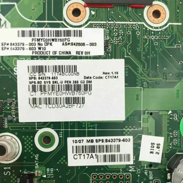 Základní deska HP 842606-003
