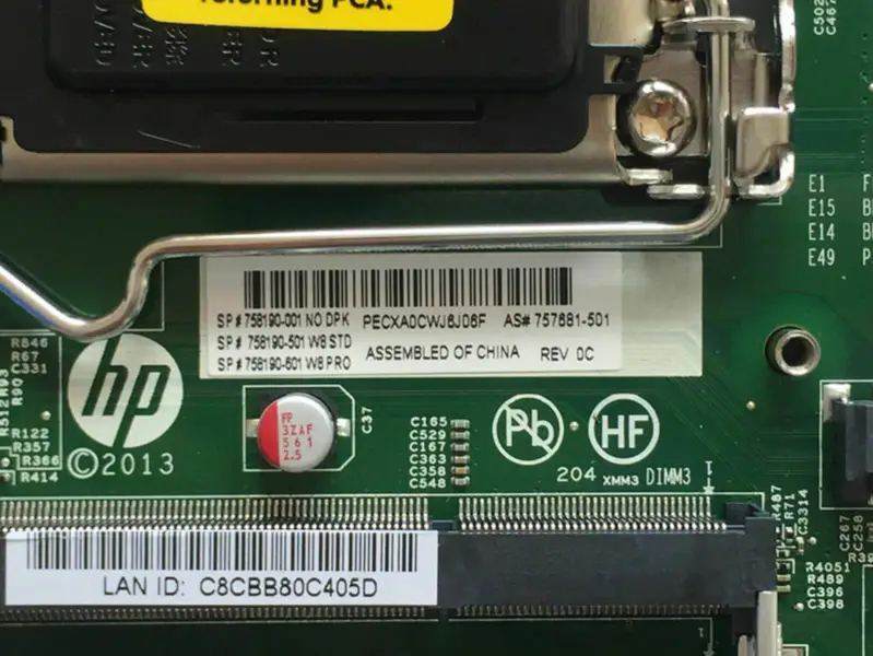 Základní deska HP 757881-501