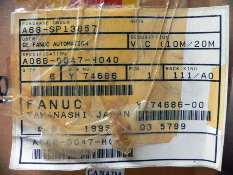 FANUC A06B-6047-H040
